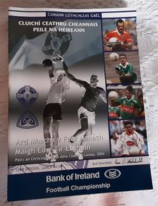 gaelic football programmes