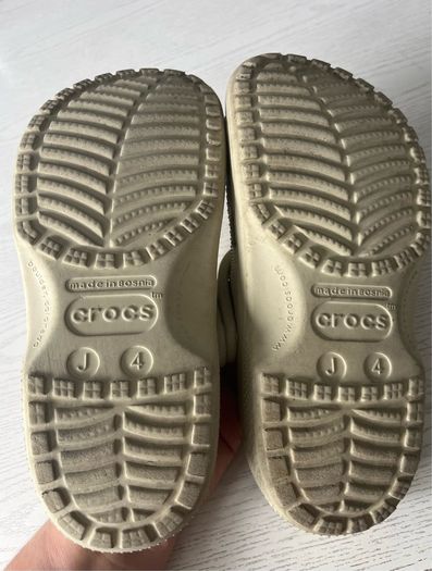 Cream Kids Crocs J4 (EU36/37)