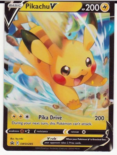 Set of rare Pokemon cards