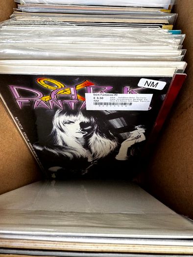 Indie Long Comic Box w 250 Comics for Sale