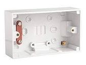 2 Gang Twin Surface White Box