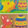 Sand art  cards pictures with glue Image 10