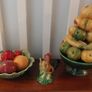 Fantastic Vintage Ceramic Portuguese Majolicaware Rooster Toothpick Holder by Bordallo Pinheiro, Circa 1950s - Kitschtastic!!! Image 2