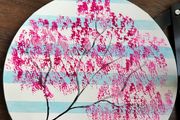 Cherry Blossom painting