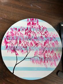Cherry Blossom painting