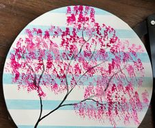 Cherry Blossom painting