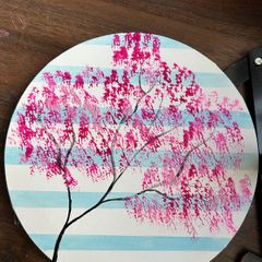Cherry Blossom painting