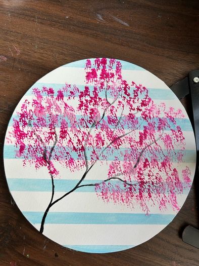 Cherry Blossom painting