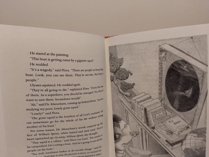 Flora and Ulysses: The Illuminated Adventures Hardback book