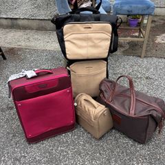 selection of suitcases