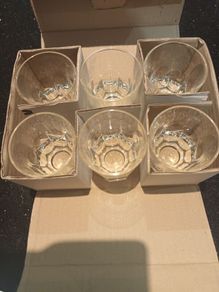 Gibraltar/Cortado Glasses Set of 6/BNIB