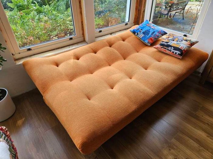 Orange Sofa Bed