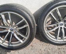 Mercedes Amg 18 inch alloys 5x112 Staggered Twin Spoke Wheels