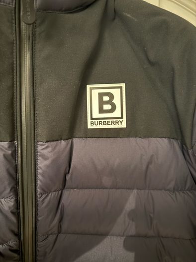 Navy Men's Burberry Jacket