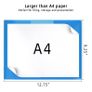 A4 Plastic Folders with Popper Wallet Document Folder 24 Pack Image 2
