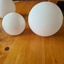 5 White Globe Lights SHADES. . In Very Good Condition. Image 2