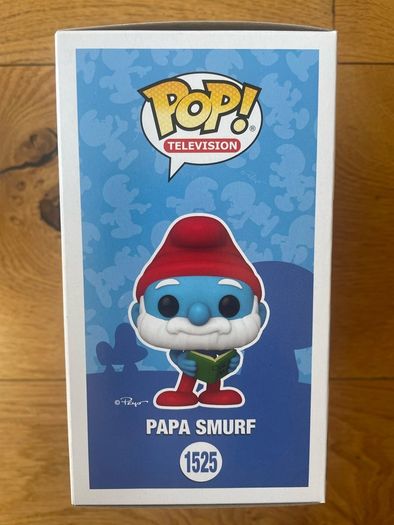 Papa Smurf Funko Pop! #1525 Summer Con Limited Edition. Mint In Box.