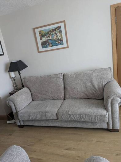 Three piece suite of furniture, purchased in Arnotts.