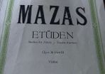 Mazas Etuden Opus 111