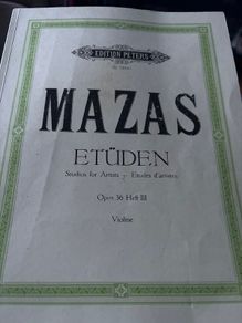 Mazas Etuden Opus 111