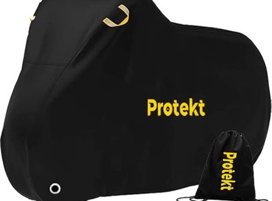 Bike Cover for 2 Bikes - 190T Nylon Push Bike Covers for Outside Storage, Heavy Duty, Waterproof, Dust Resistant, Anti Rain, UV Coated, Lock Holes Storage Bag for Mountain