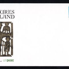 1992 Ireland Seventh Definitive Series Treasures of Ireland (40p and 45p) An Post First Day (FDC) Cover with Corcaigh (Cork) pictorial cancel