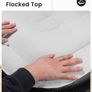NEW SALE | King Inflatable Air Mattress,Air Bed with Built-in Electric Pump,Double Blow Up Mattress in 3 Mins Self-Inflation/Deflation,Flocked Surface Guest Airbed for Home Portable Camping 203x152x46cm Image 3