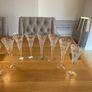 Complete Set of 8 Waterford Crystal Millenium Toasting Flutes Image 2