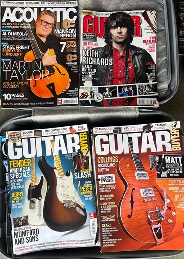 guitar magazines
