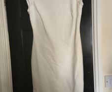 Zara Trafaluc white dress size L