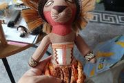The Lion King Simba Plush Disney Broadway Musical Brown Stuffed