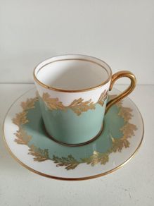 VINTAGE Aynsley Espresso Demitasse Cup and Saucer