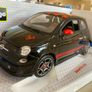 Fiat 500 Abarth black Rare 1/18 Image 2