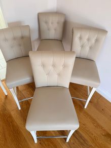LIKE NEW Roll Back High Chairs/ Stools
