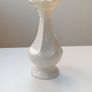 Belleek Cherry Blossom (Island) Vase with 3D cherry blossoms on two parts porcelain made in Ireland  H 21cm Image 3