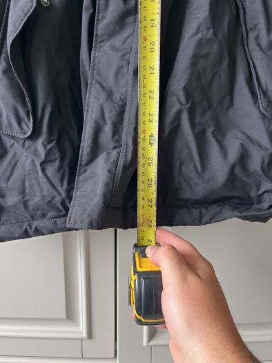 The North Face Men's Black Hooded Parka Jacket Size XL