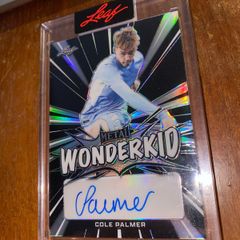 Cole Palmer Autograph Signed Soccer Card Rookie RC