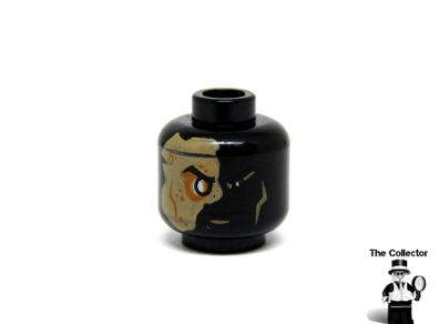 Lego Shredder TMNT Teenage Mutant Ninja Turtles Error Printed On Black Colour Head And Also Misaligned Print Rare And Hard To Find