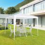 Garden Pop-up Gazebo Marquee, 2.7x2.7m-White (FREE POSTAGE) Image 10