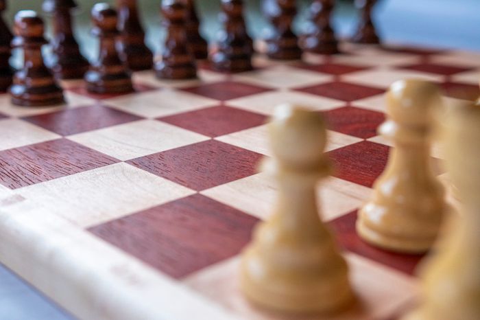 Handmade Chessboard - Exotic Padauk, Maple with Pieces