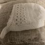 Baby Hand Crochet Baby Cardigan and bonnet Image 3