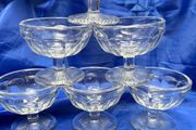 glass dessert bowls