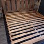 Beautiful Solid Rustic Wooden 6Ft SuperKing Bed Frame - Can Deliver Image 2