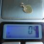 Vintage 9ct Yellow Gold Heart 375 Hallmark Image 10