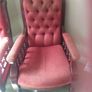 mid century button backed armchairs. Price drop Image 2