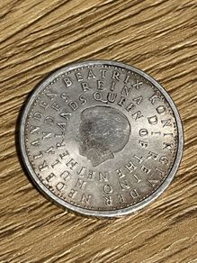 Queen Beatrix Silver 5 Euro coin