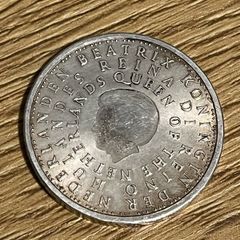 Queen Beatrix Silver 5 Euro coin