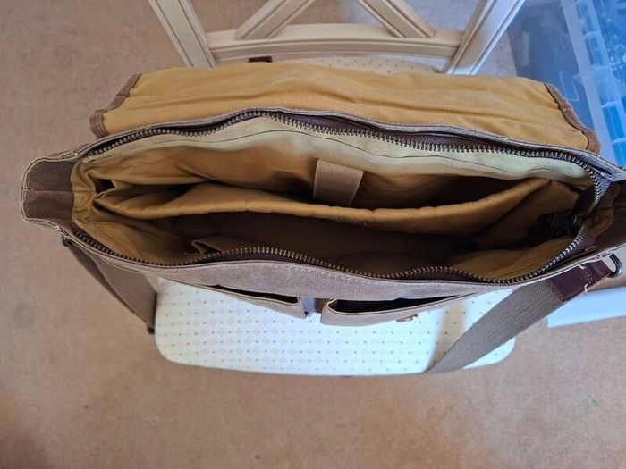 Canvas Messenger Bag