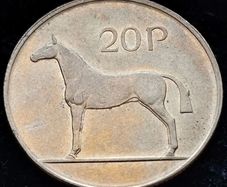 [#401] - Ireland 1994 | 20 Pence | Horse | KM.25