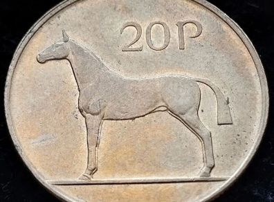 [#401] - Ireland 1994 | 20 Pence | Horse | KM.25